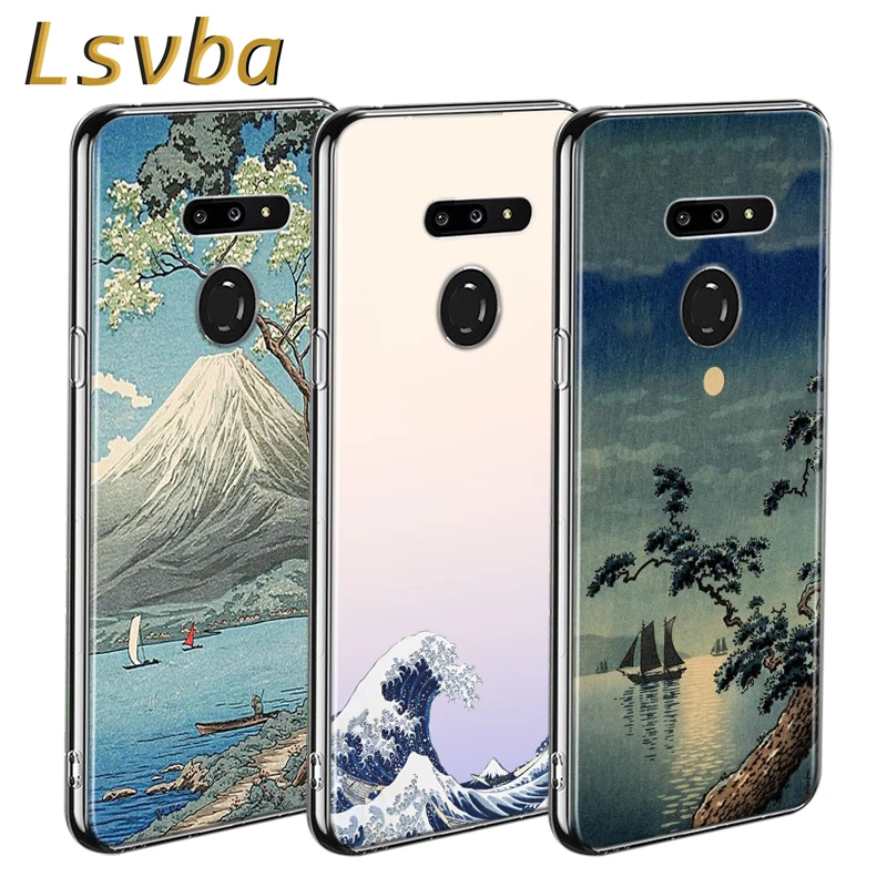 

Wave Art Style for LG W20 W10 V50S V50 V40 V30 K50S K40S K30 K20 Q60 Q8 Q7 Q6 G8 G7 G6 ThinQ Phone Case