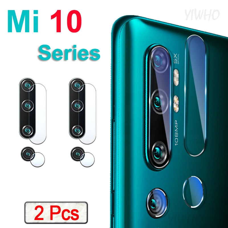 2 шт. Защитное стекло для объектива камеры Xiomi Mi 10T Xiaomi 10 Pro Note Lite на Xaomi Mi10t Ultra Note10