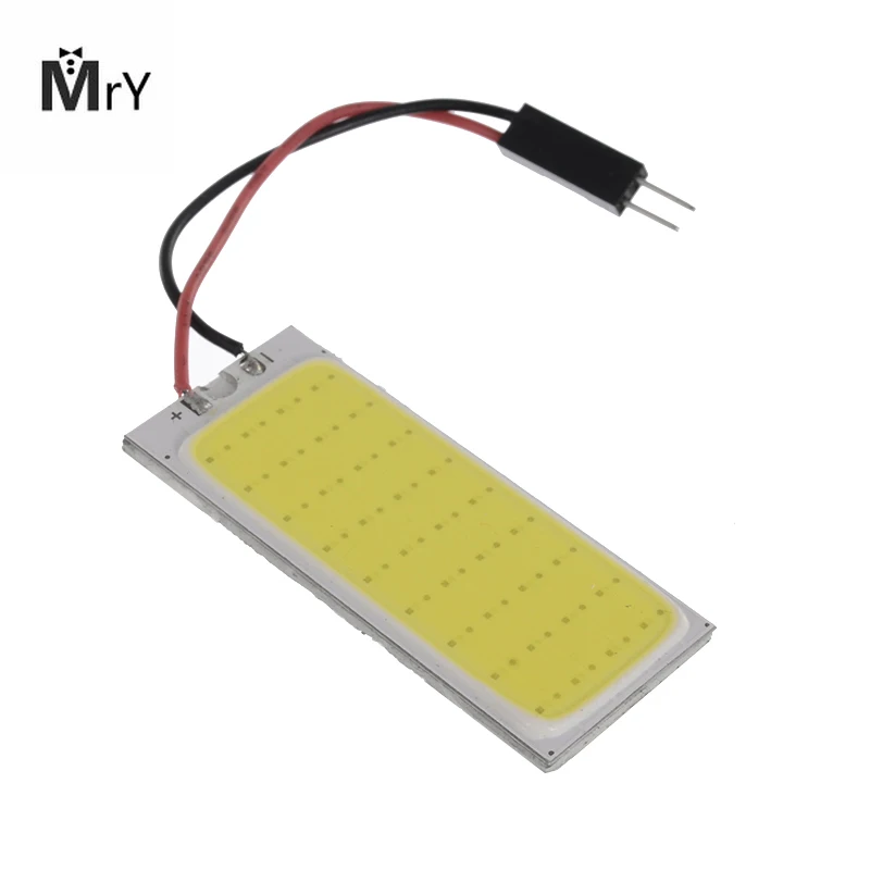 1 шт. COB 36 светодиодный светильник 12 в 24 SMD комнатные лампы с T10 + фестон-адаптер