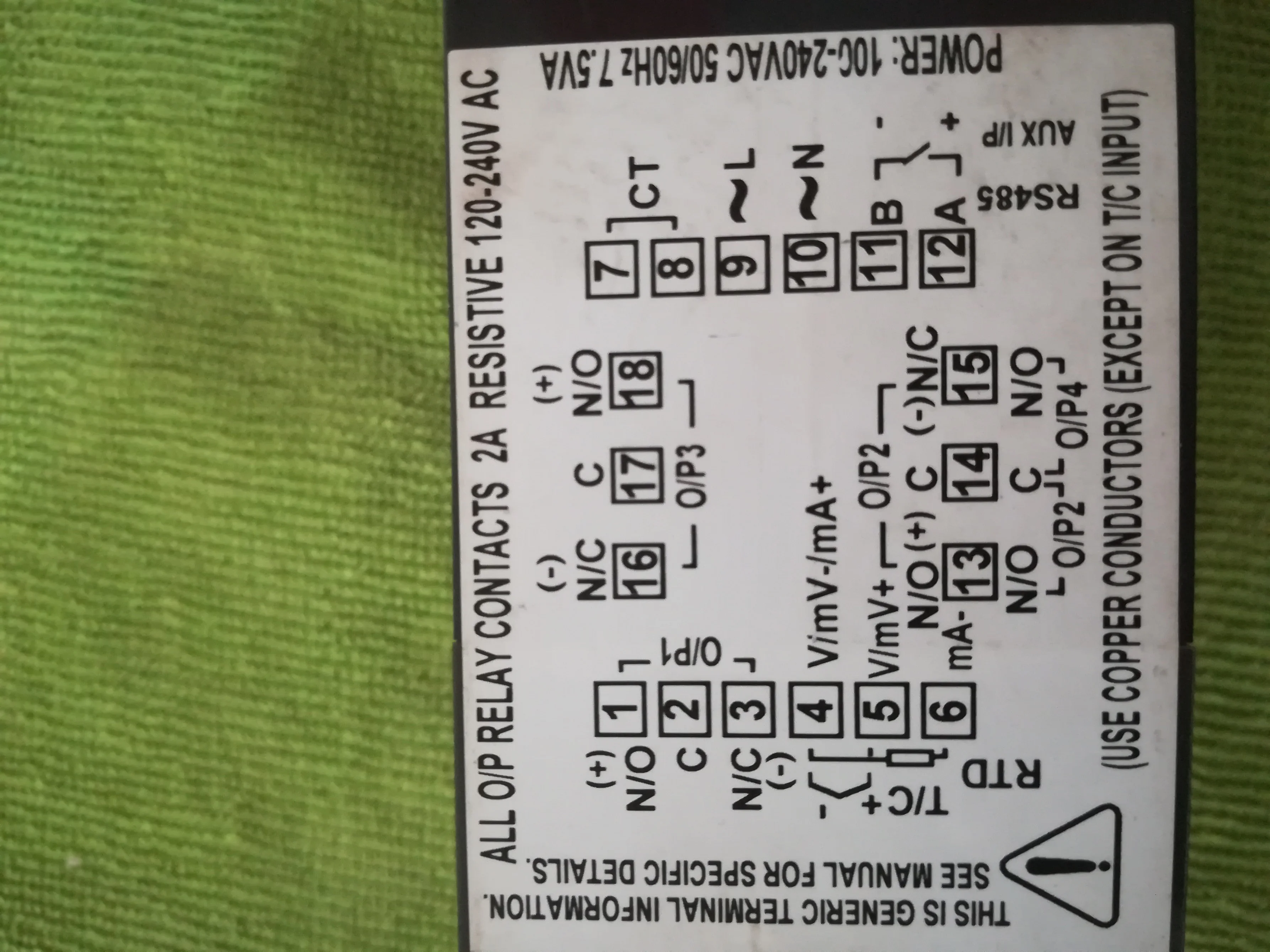 Сканер штрих-кода Honeywell термостат UDC1200 UDC120L-10021000 DC120L-10021000 DC120L10021000