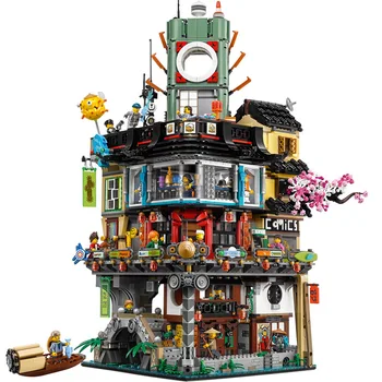 

4953pcs Ninja series City masters of spinjitzu Ninjagoes building blocks 06066 Educational As Birthday toys Gifts