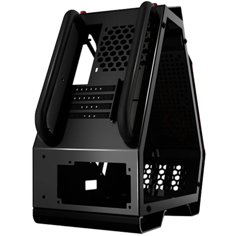 Чехол для компьютерных игр MATX двусторонний прозрачный чехол из закаленного