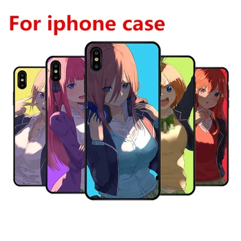 

The Quintessential Quintuplets Soft Phone Case Cover for Iphone X XR XS MAX 6 7 8 Plus