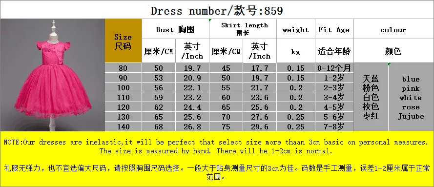 New Style Girls' Princess Skirt Flower Boys/Flower Girls Wedding Dress Evening Dress Girls Puffy New Style Costume