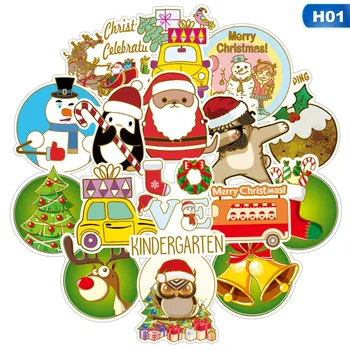 

52Pcs/pack Man christmas character Decorative Stickers Adhesive Stickers Diary Stationery Stickers DIY Decoration Children Gift