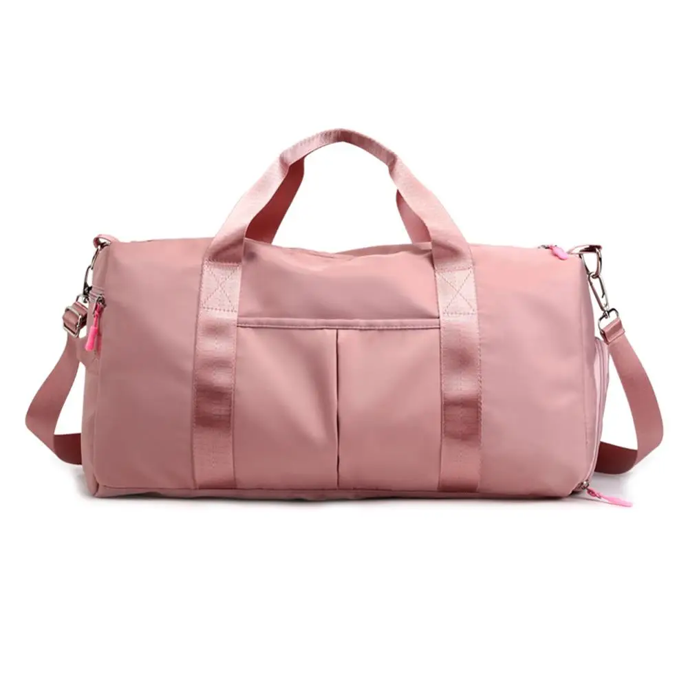 Новинка, большая вместительность, Мужская и Женская Ручная сумка для путешествий, сумки для путешествий, многофункциональные сумки для путешествий, женские дорожные сумки - Цвет: Розовый