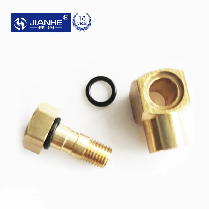 WJ-4 M8* 1 M10* 1 карданного шарнира латунный масло Pipe Fitting/смазочные материалы фитинги для Центральная система смазки