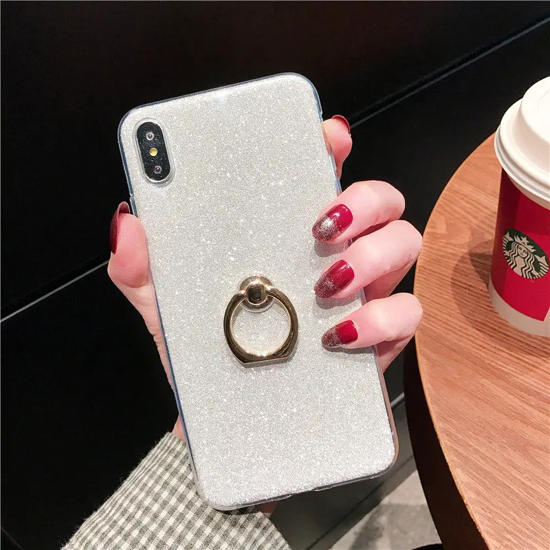 

Bling Glitter Case For Xiaomi Mi 9T 9 8 SE Cases Silicone Phone Bumper For Xiomi Redmi Note 7 7A 7 K20 S2 Cover Coque
