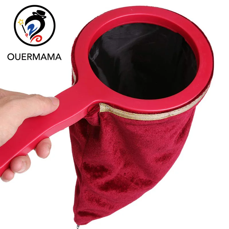 1 шт. реквизит для магических трюков волшебная сумка для смены скручивающаяся ручка делает вещи исчезающими волшебный трюк подарок для детей