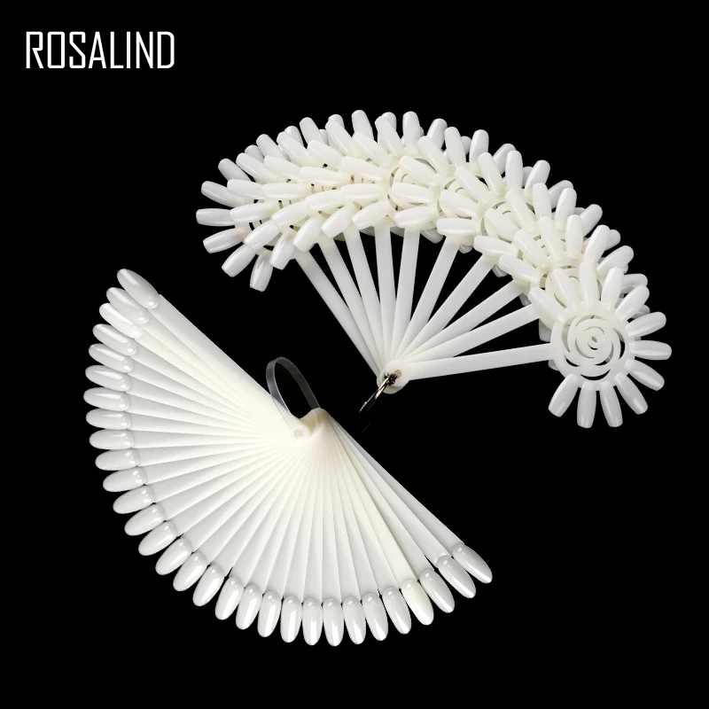 Накладные ногти ROSALIND цветные карты искусственные для маникюра все гелевые