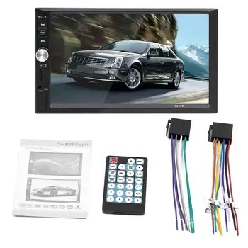 車ラジオマルチメディアプレーヤー 1 din usb bluetooth V2.0 autoradio 12 12vのsdカーステレオMP3 fm aux入力入力レシーバsd usbインダッシュ