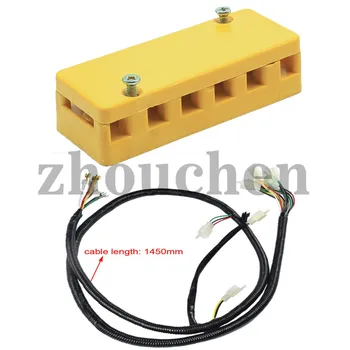 

40A 6 Positions Wire Connector Electric Barrier Terminal Board Block Strip EK2-BM Brushless Motor Wiring Harness Wire