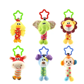 

Baby Toy Birth Mobile Rattle Baby Childhood Ring Early Teether Education Newborn Toddler Toys Plush Toys Baby Carriage Pendant