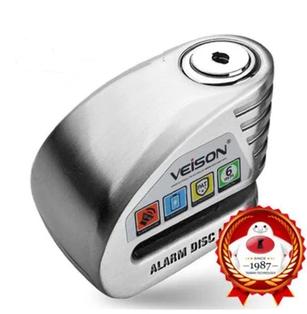 

Motorbike Waterproof Anti-theft 130dB Alarm Lock Motorcycle Bike Disc Security Warning Lock 6mm Pin Brake Lock
