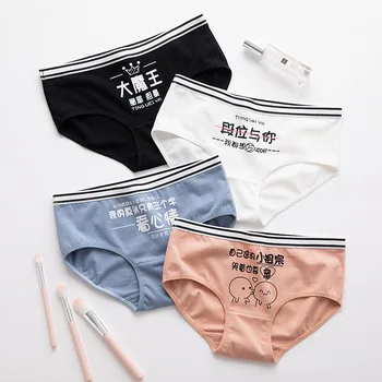 

3Pcs/lot Breathable Underpants Cotton Women Underwear Girls Ladies Panties Thin Lingerie Sexy Briefs TWY 587