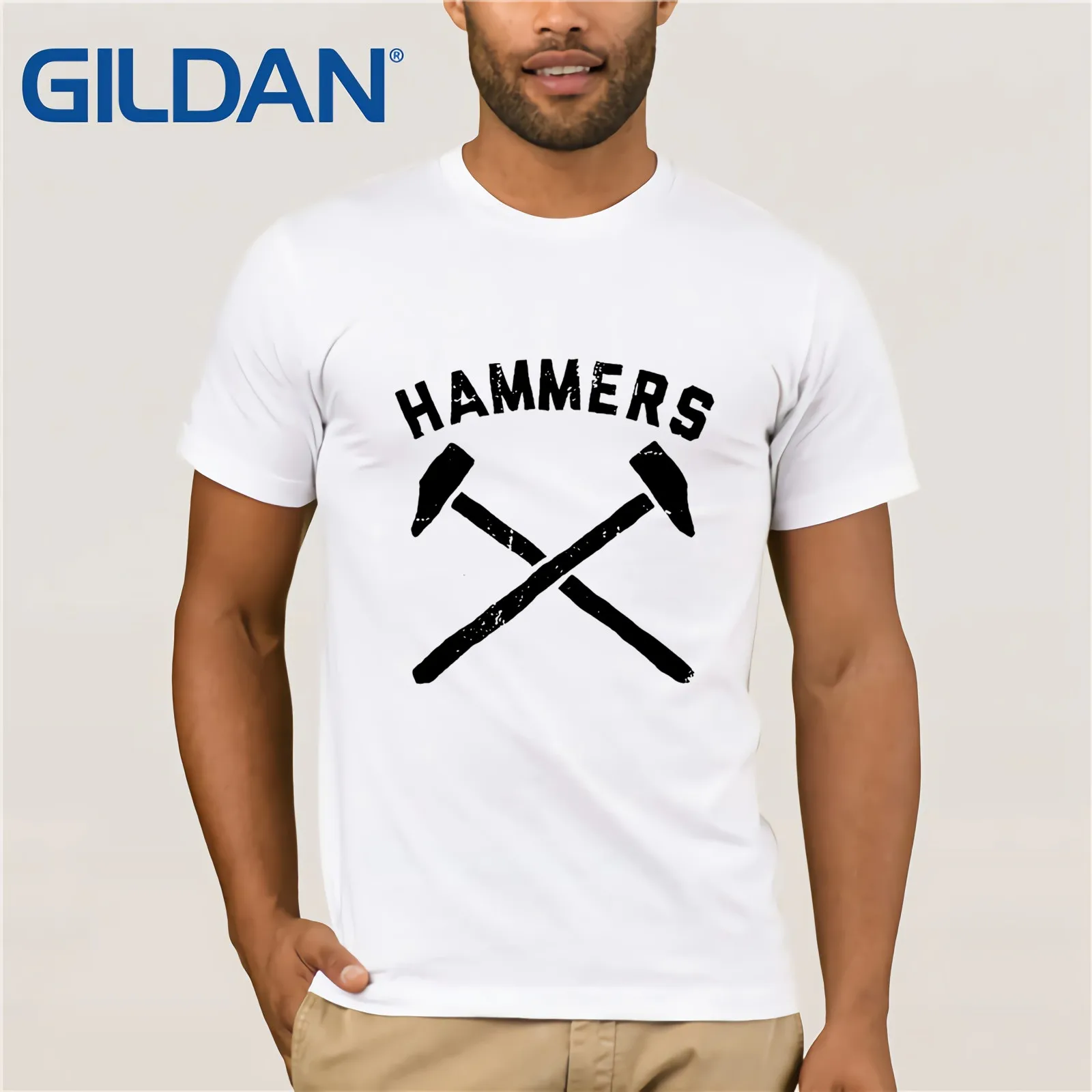 

T-shirts 2017 Brand Clothes Printing West Ham Hammers T-shirt