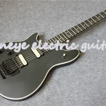 Матовая Черная Отделка Левша электрогитара Вольфганг EVH стиль гитарра электрическая левша Гитарный комплект на заказ