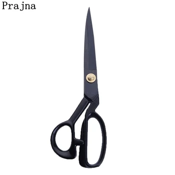 

Prajna Black Tailor Scissors Sharp Blade Sewing Scissors For Fabric Dressmaking Leather Cutter Scissors Embroidery Vintage