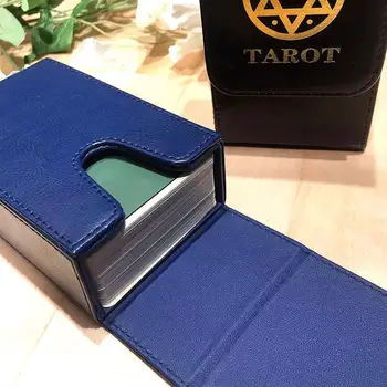 

Tarot Cards Storage Cases Games Double Layered Case Box Table Tarot Deck Poker Card For Playing Card Board Game Entertainment
