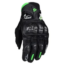 Горные гоночные автомобильные кожаные рыцарские Углеродные защитные перчатки, устойчивые к падению перчатки, четыре сезона, тяжелые