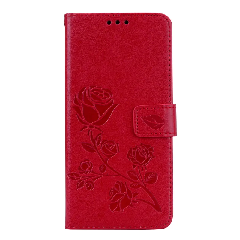 Чехол-книжка для Xiaomi Redmi Note 5 Pro, кожаный флип-чехол для Redmi Note 8 5A pro 8T Redmi 7 5 plus 8A, чехол для телефона - Цвет: Red