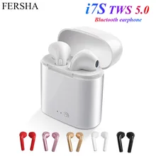 I7s TWS, Bluetooth 5,0, наушники, стерео, беспроводные наушники, HIFI Звук, спортивные наушники, гарнитура, игровая гарнитура для телефона xiaomi