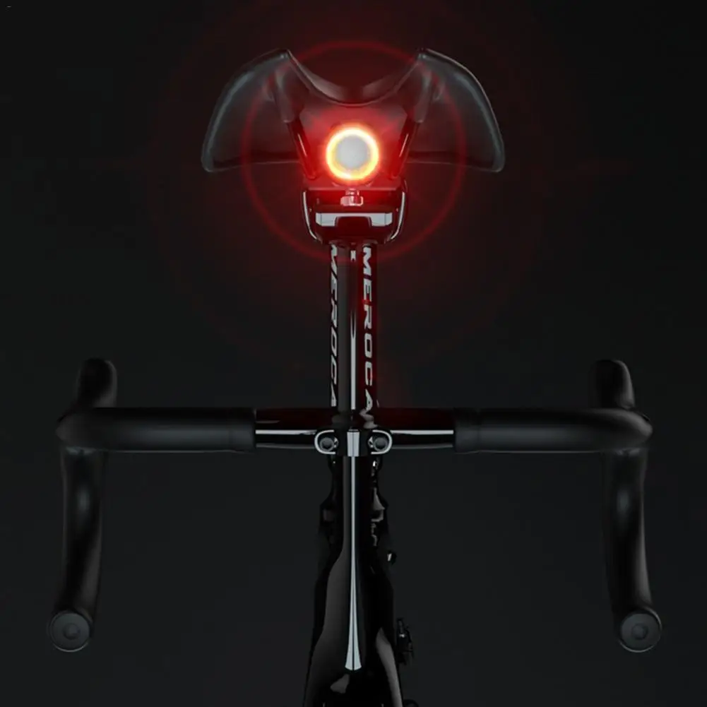 Интеллектуальная Индукционная Тормозная фара для велосипеда, задний фонарь для горной дороги, велосипедный фонарь с usb зарядкой, велосипедный фонарь, велосипедные фары для езды ночью