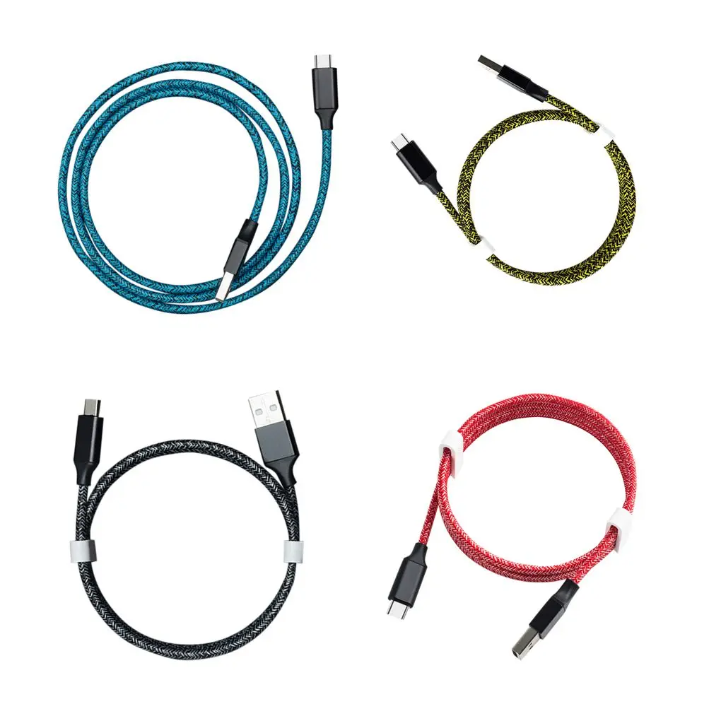 

Compatible with TYPE-C Woven Data Transfer USB Charging Line 480 Mbps TPE Phone Charge Cable