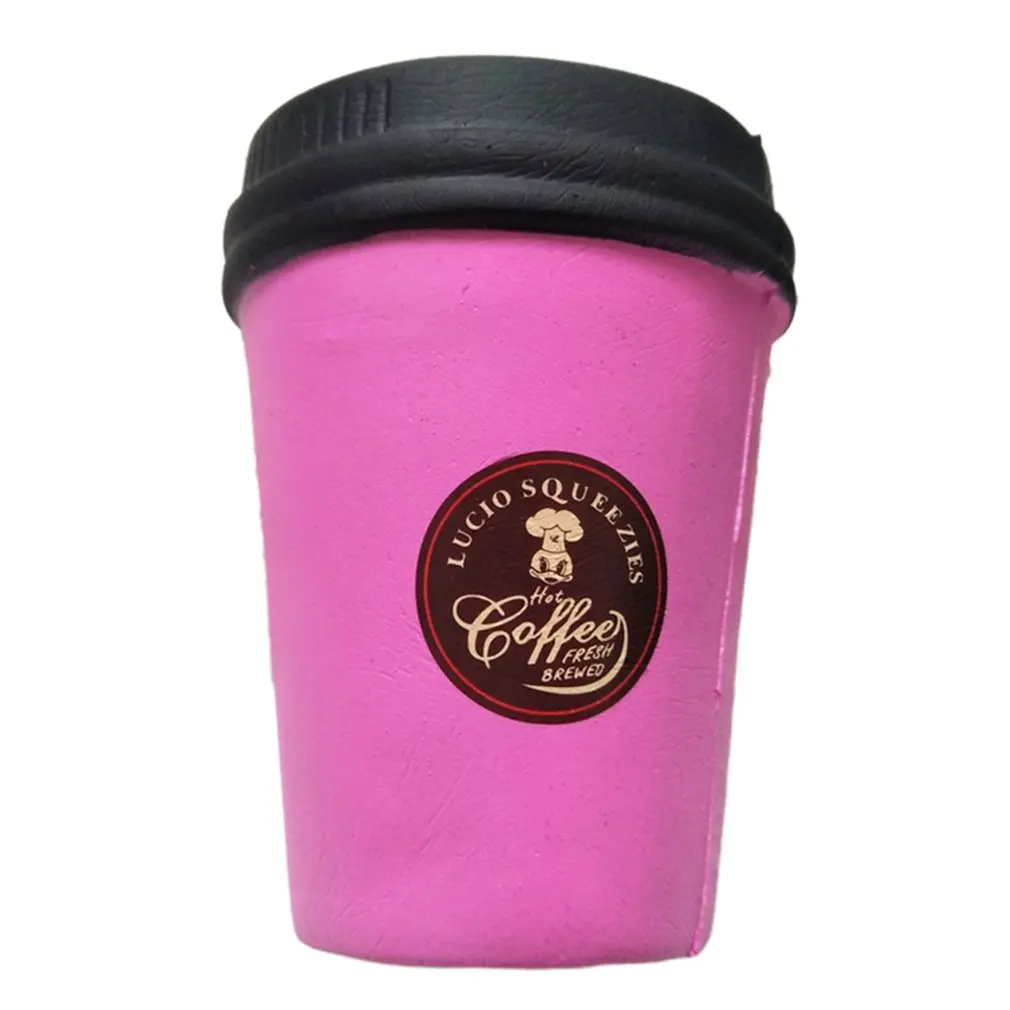 rose red ПУ медленно отскок пены декомпрессии игрушка медленно отскок Моделирование еда играть игрушка, которая сжимает медленно и медленно подборы - Цвет: rose red