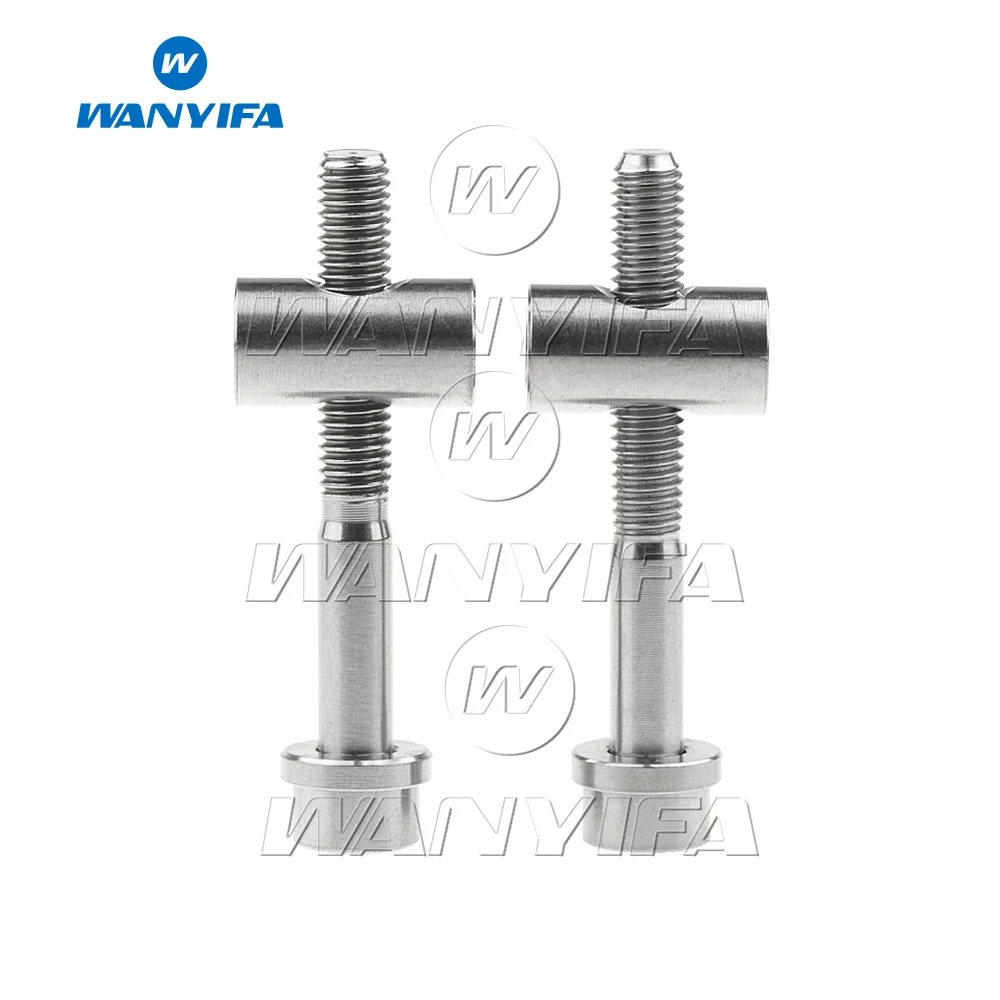 Wanyifa 1 пара M5x30mm M5x40mm Titamium Болт Винты для EC90 EC70 ZERO велосипед Подседельный штырь 3 цвета