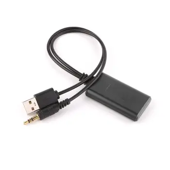 

Car 12V bluetooth Module Adapter Wireless Radio Stereo AUX-IN Aux Cable Adapter USB 3.5MM Jack Plug T3LF