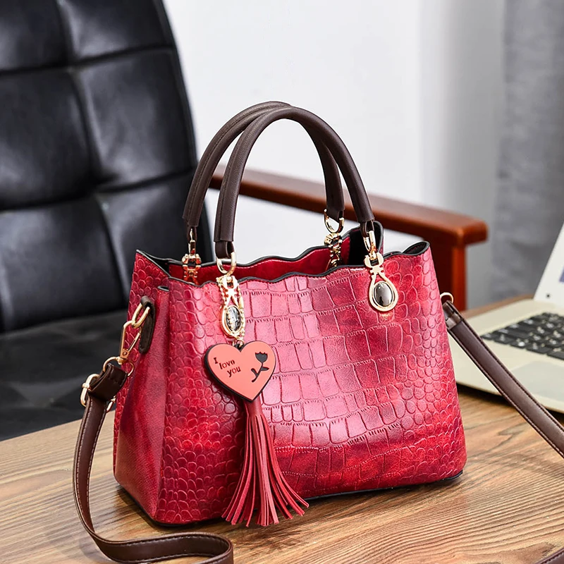 Винтажная сумка женские кожаные повседневные сумки для женщин 2019 большая