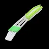 Brosse de nettoyage multi-usages pour le climatiseur de voiture, outil de nettoyage des fenêtres 1 pièce longue durée 2 en 1, Double curseur ► Photo 2/6