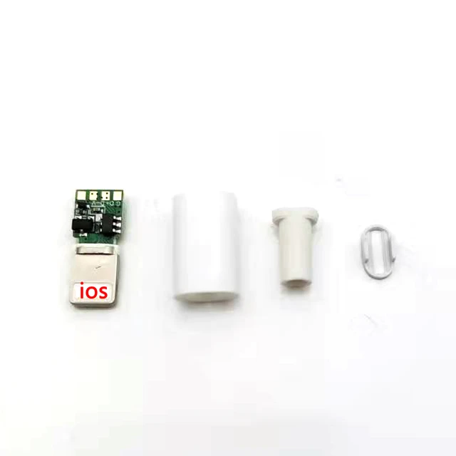 3 6 10set Lightning Dock USB Plug 3.0mm With Chip Board Male Connector  welding Data OTG Line Interface DIY Data Cable For Iphone - AliExpress