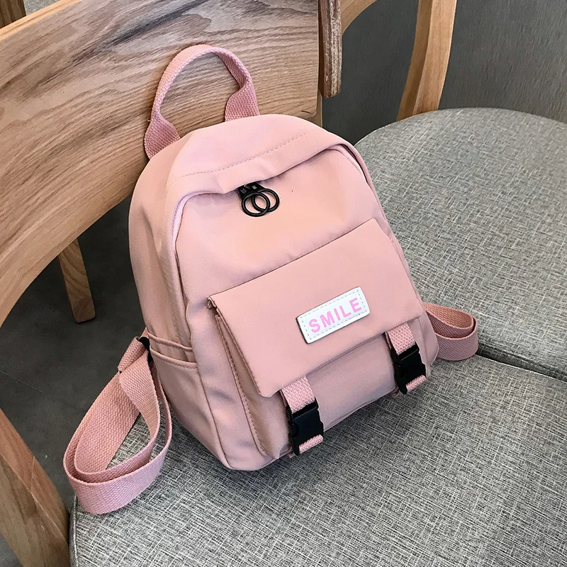 Oxford Backpack 2020 New Trend Women Backpack Wild Fashion Shoulder Bag Small Canvas Teen Girl School bag Mochilas Female 6