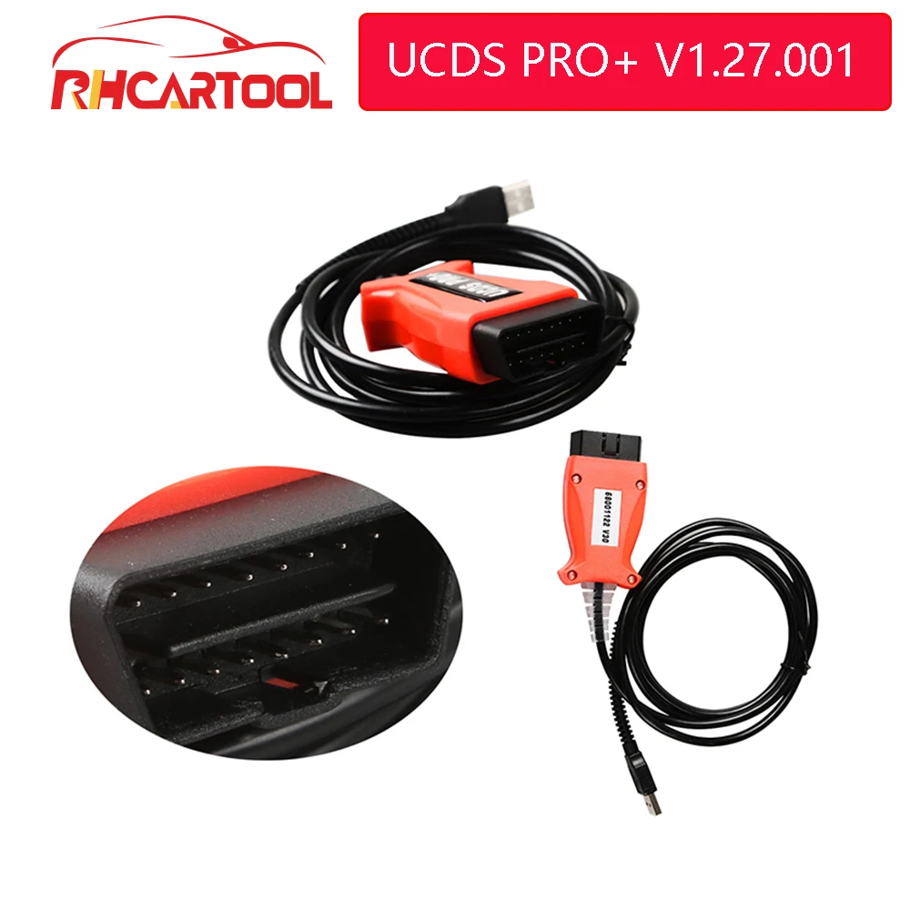 

2019 OBD2 Diagnostic tool UCDS Pro for UCDS PRO UCDSPRO Software V1.27 Full Function Include 35 Points