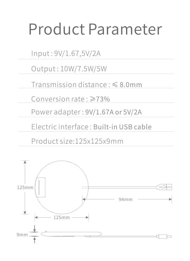 Беспроводное зарядное устройство для huawei mate 20 Pro P30 Pro LG V30 V30S V35 V40 V50 G8 G8S ThinQ Qi быстрое зарядное устройство аксессуар для телефона