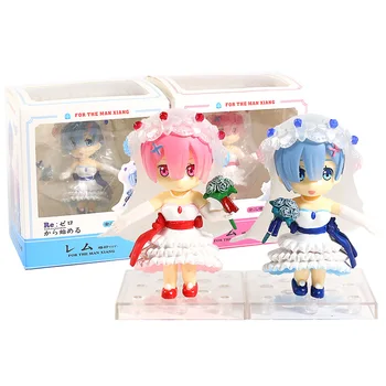 

Re:ZERO Starting Life In Another World Rem Ram Wedding Ver. PVC Figure Collectible Model Toy 2pcs/set