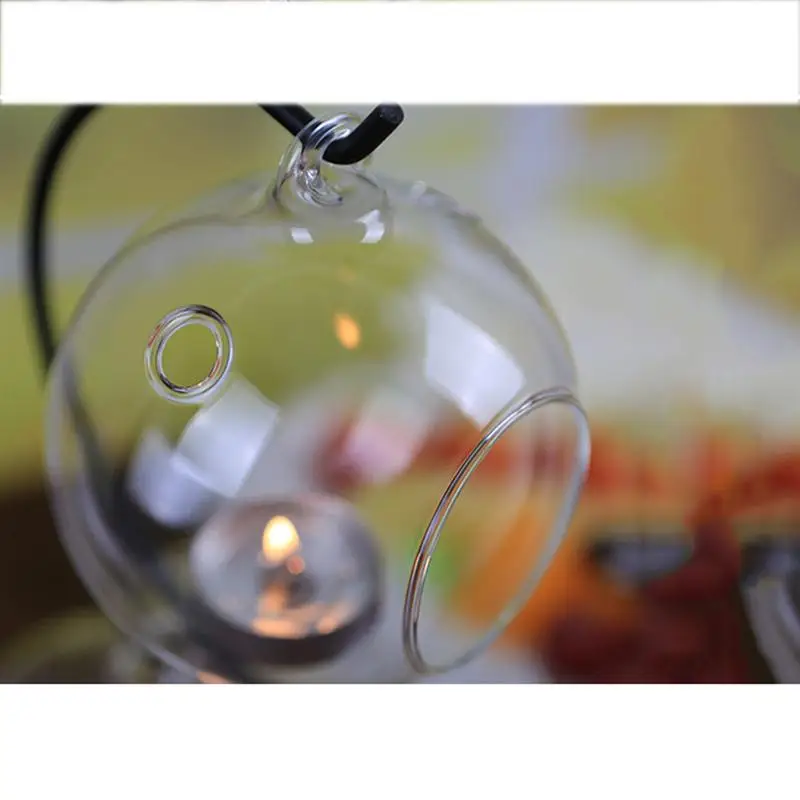 12pcs Hanging Candle Holders Candlestick Tealight Pillar Candle Stand Table Glass Hanging Bottle For Party Wedding Home Decor