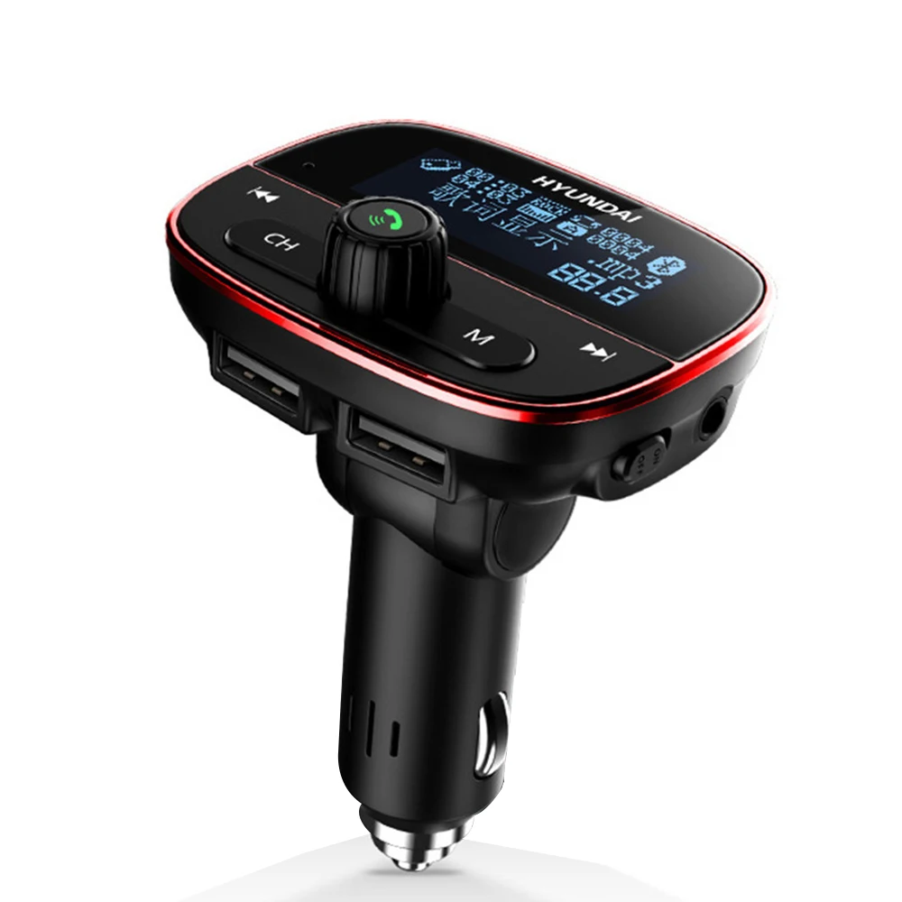 1,8 ''Автомобильный MP3-плеер Многофункциональный Bluetooth громкий звонок большой экран лирика дисплей ABS модуль Conector FM модулятор HY89