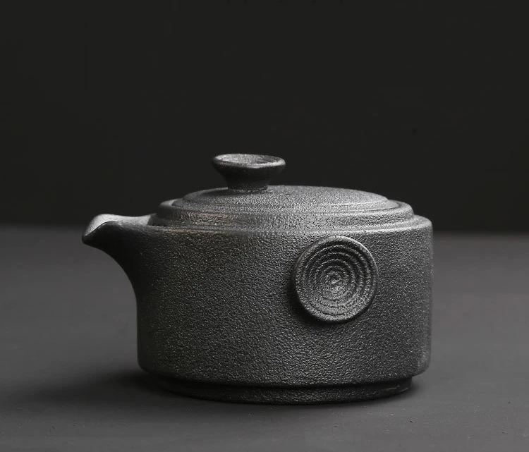 Китайский официальный керамический чайник, чайники gaiwan с 2 чашками для пуэр, набор чайников, портативный чайный набор для путешествия, посуда для напитков