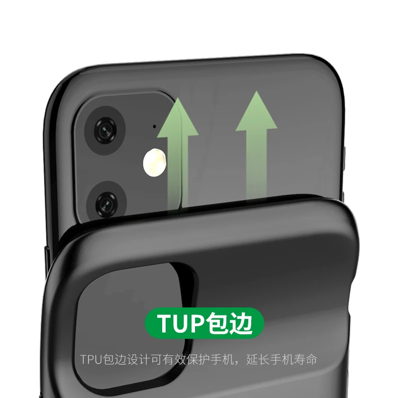 Egeedigi 5000 мАч чехол для зарядки аккумулятора для iPhone11 iPhone 11 Pro Max ударопрочный ТПУ резервный Беспроводной внешний аккумулятор чехол для зарядки