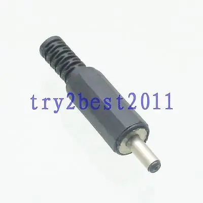 

DHL/EMS 500 pcs Connector DC Power 3.5mm x 1.0mm plug pin Plastic handle Adapter Straight -C1