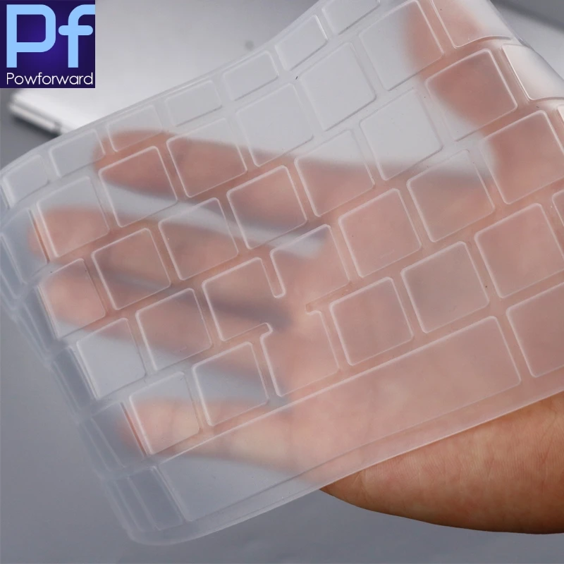 transparent Силиконовый защитный чехол для клавиатуры Xiao Mi notebook Air 12 12,5 дюйма - Цвет: transparent