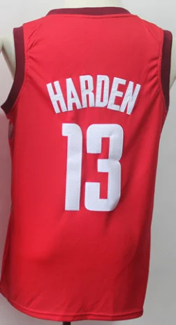 As photo Мужские baskeball Хьюстон Джеймс Харден Уэстбрук Оладжьювон Клайд Дрекслер Шорты Майки - Цвет: As photo