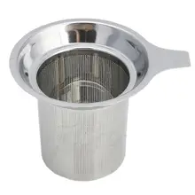 Ситечко для заварки чая из нержавеющей стали, свободный фильтр чайных листьев, сито