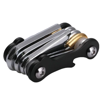 

8 in 1 Mini Folding Diving Wrenches Tool Kit Toolpack Diving Multi Tool Screwdriver HB88