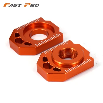 

CNC Rear Chain Adjuster Axle Block For KTM SX SX-F XC XC-F EXC EXC-F XC-W XCF-W 85 125 150 300 350 450 530 SX85 EXC250 EXC300