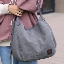 Womens Luxury Handbags Designer female Bags New Canvas Bag shoulder bag art Simple Korean Shoulder Compartment Casual big bag