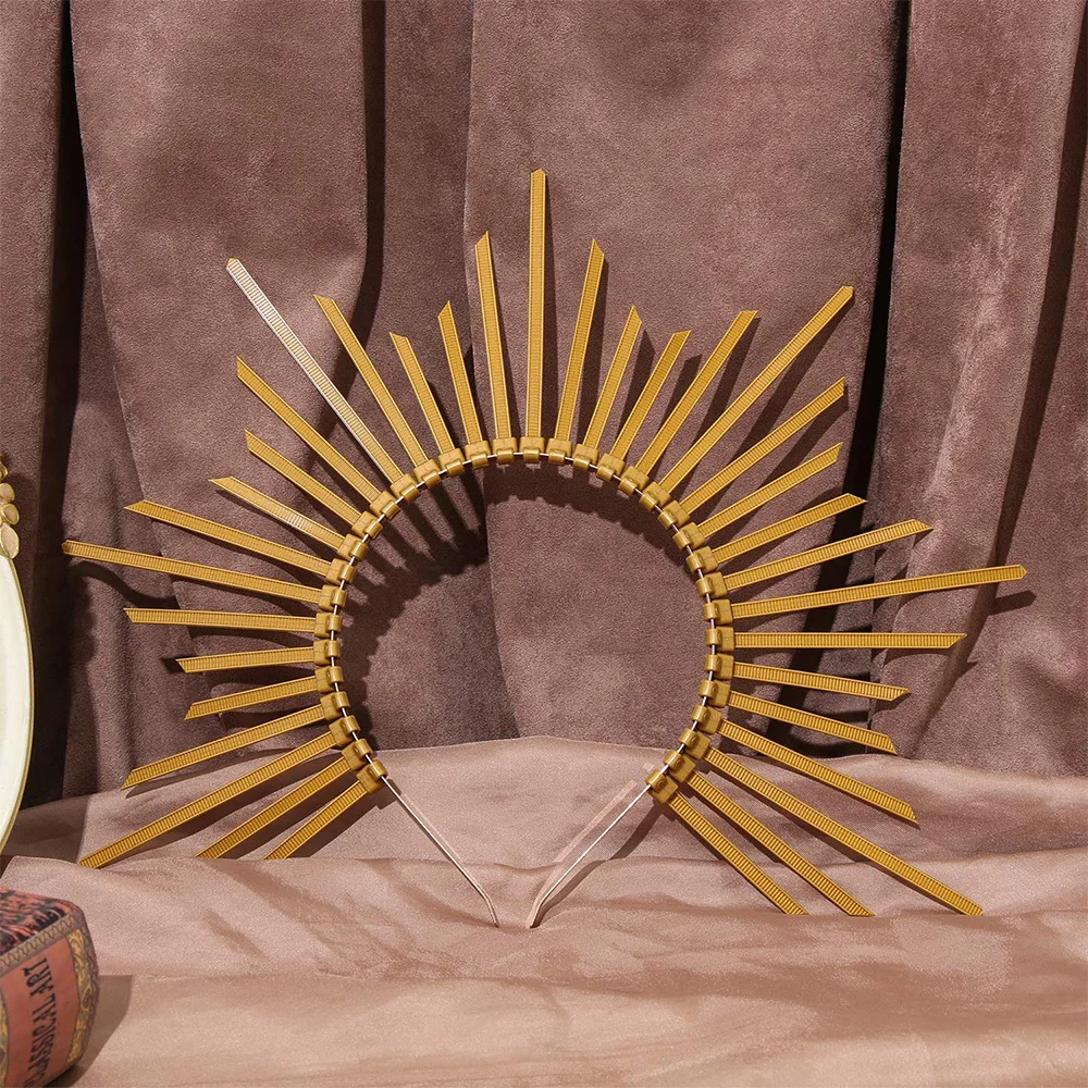Gold Crown Hair Band for Cosplay and Party hair accessory hair headdress hair band crown